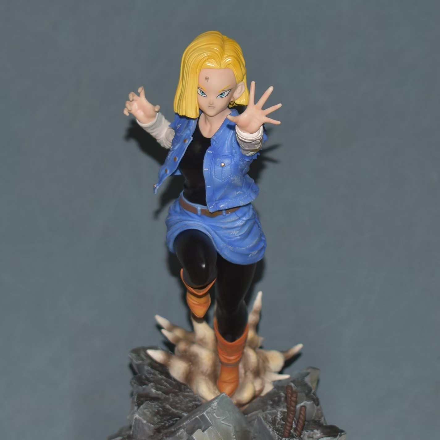 SAIYAN SHADOW GK 미래 전사 부러진 팔 GOHAN SAIYAN VS 인공 남자 박스형 손