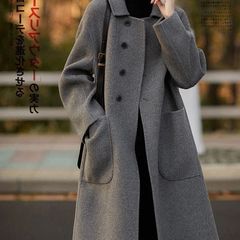 反季呢子大衣女2025新款秋冬大码胖mm洋气显瘦毛呢外套女
