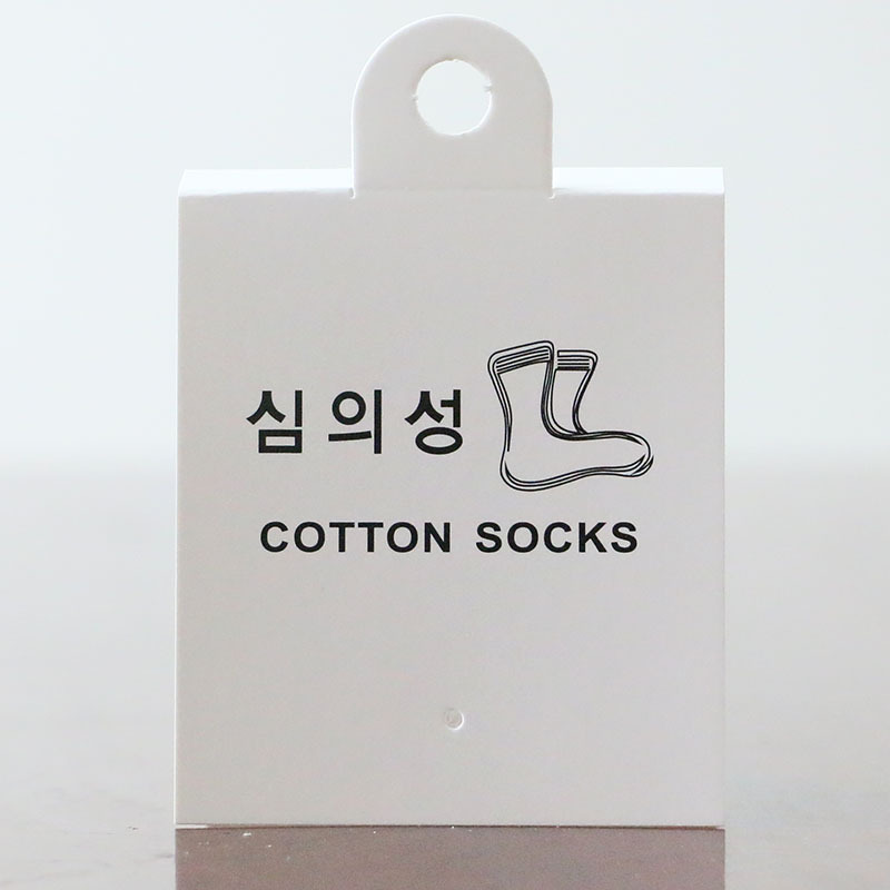 男女通用纯棉袜子商标 日文袜子卡片 日本文字袜卡 纸卡卡牌现货