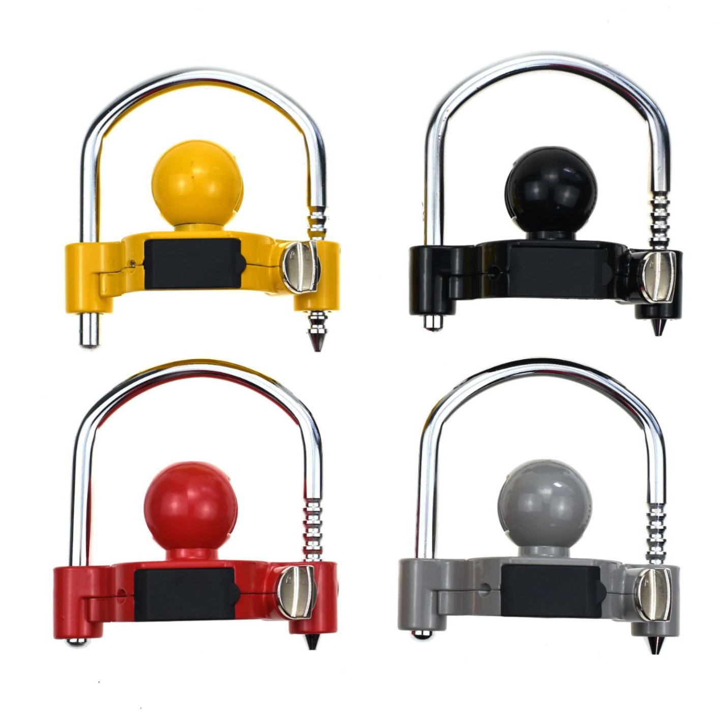 Cerradura de remolque en stock para venta directa, cerradura de cesta, equipo de tráfico, dispositivos de bloqueo de remolque, cerradura de cubierta de bola de alta calidad, accesorios de bloqueo.