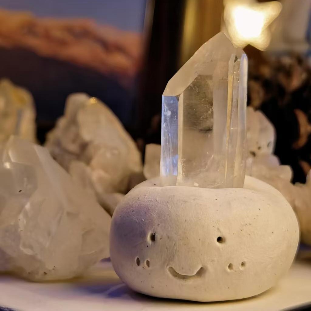 크리스탈 클레이 장식품 - 무작위 표현