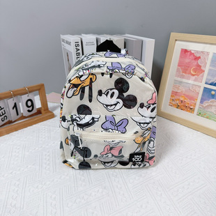 Kindergarten Primary School Students Trendyy Mickey Mouse School Bag Backpack Cute Girl Boy Backpack Birthday Gift