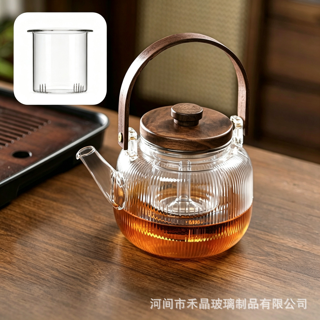 Transparent vertical stripes [single boiled bladder] 900ml