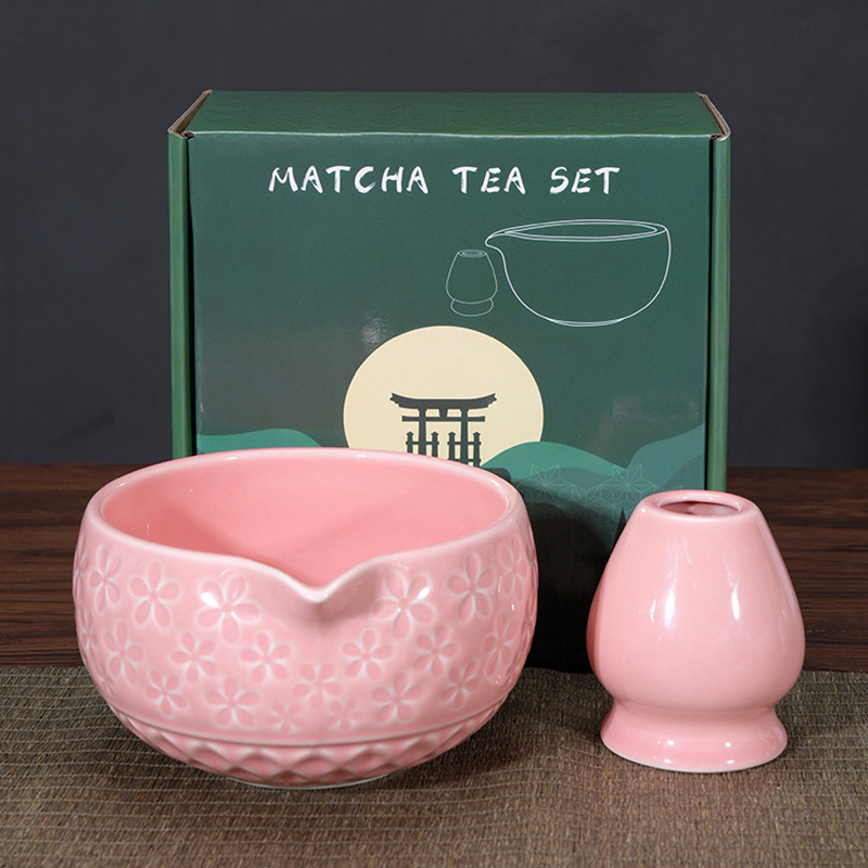 抹茶碗打抹茶宋代点茶工具陶瓷茶筅立搅拌器日式竹抹茶刷茶筅套装