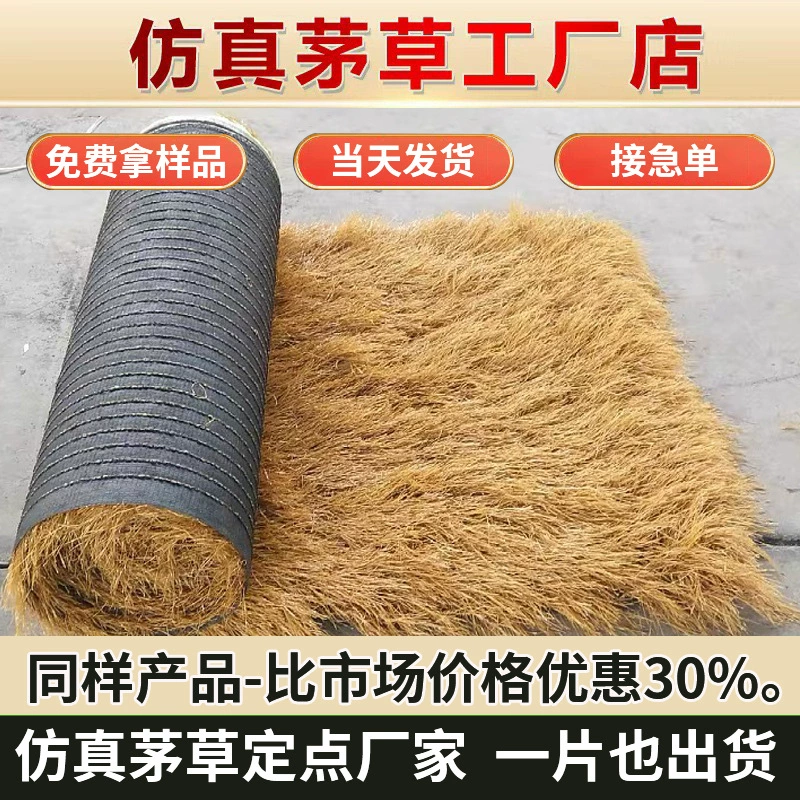 Солома украшает крышу шерстяной травы фермерский дом