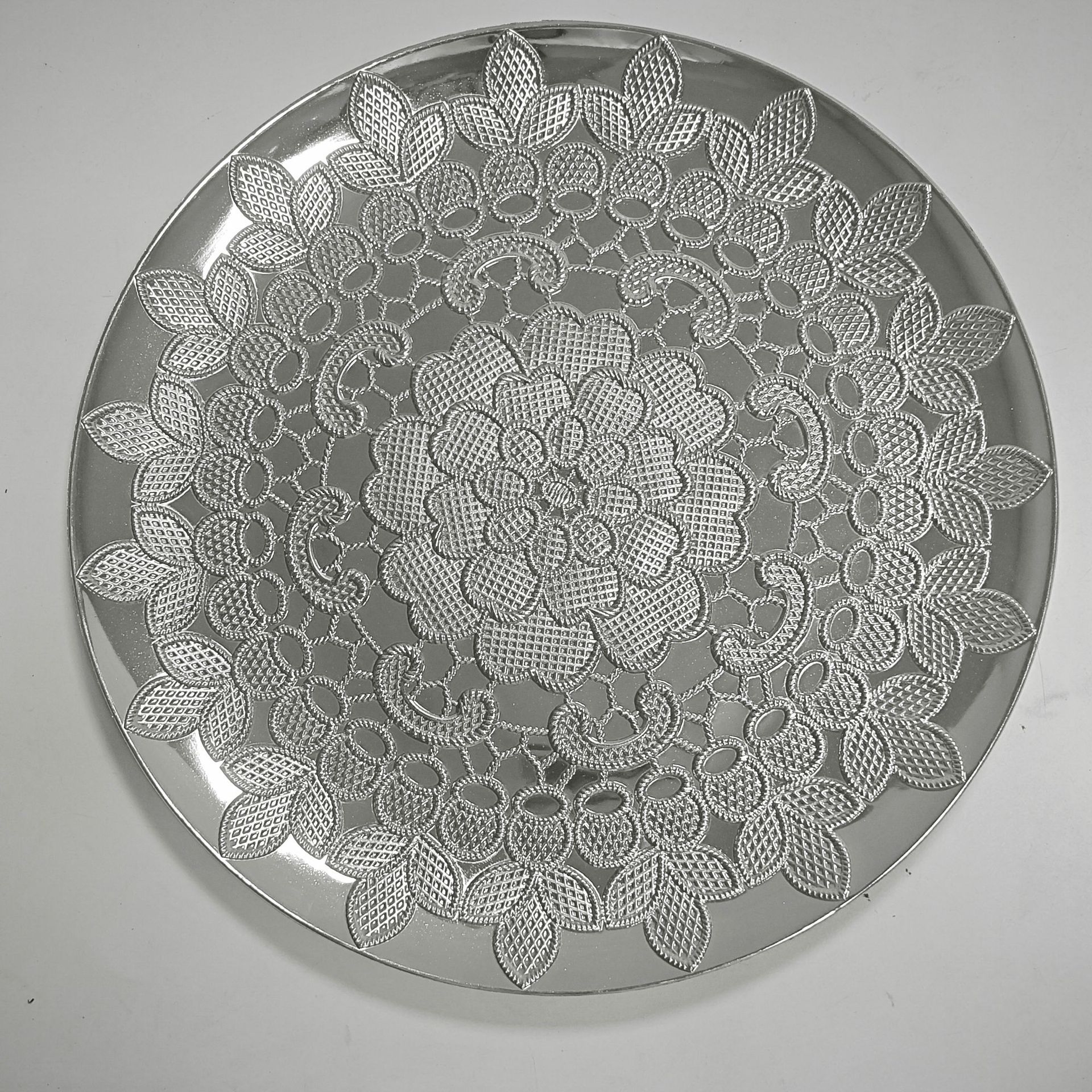 Nuevo hotel de bodas fiesta desechable pintura técnica placa de plástico decoración placa de carga