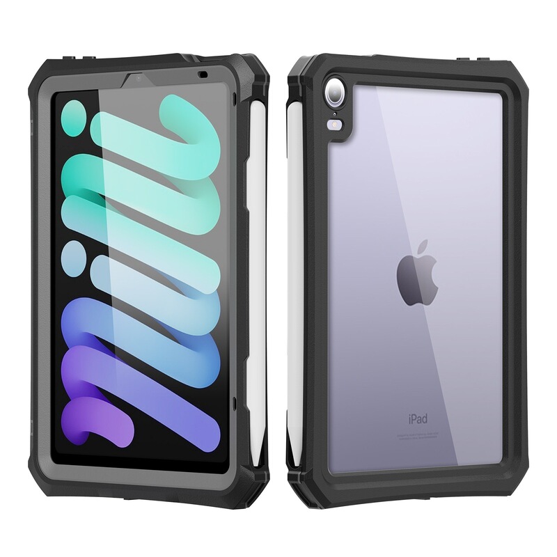 Suitable for iPad Mini6 Waterproof Protective Case, Mini7 Outdoor Anti-Fall, Lightweight and Fully Transparent Tablet Waterproof Case Suitable for iPad Mini6 Waterproof Protective Case, Mini7 Outdoor Anti-Fall, Lightweight and Fully Transparent Tablet Waterproof Case