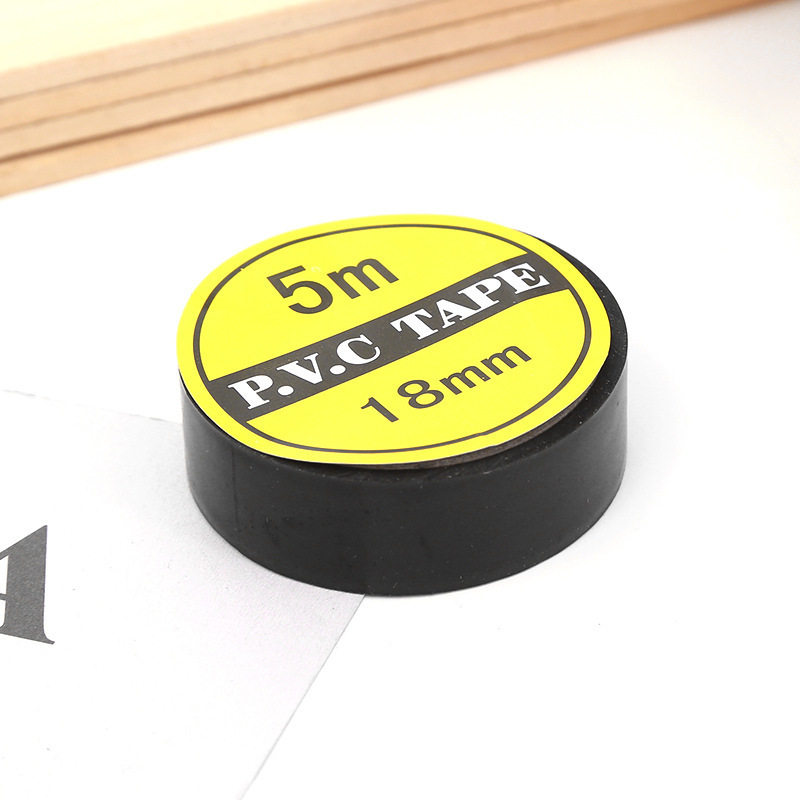 专供外贸PVC电工胶带电气阻燃电胶带耐高温电工胶布黑色电工胶无
