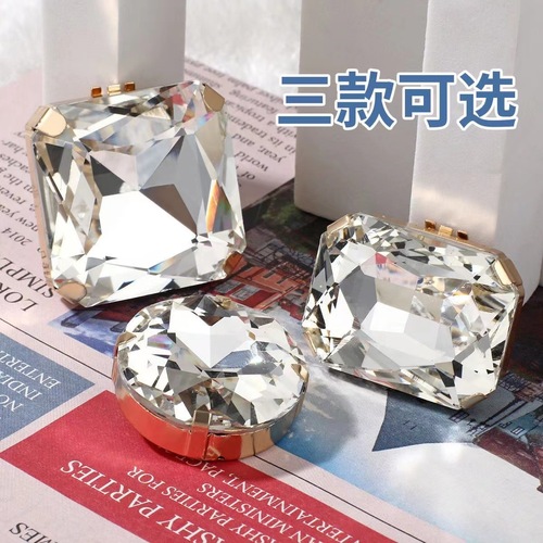 Removable shoe accessories crystal shoe buckle model sneakers high heels accessories boots hanger shoe surface clip shoe accessories