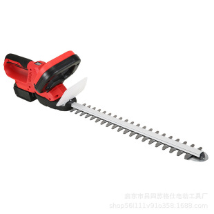 Cross-border wholesale high-power lithium battery single/double-blade hedge trimmer portable multifunctional household brushless trimmer