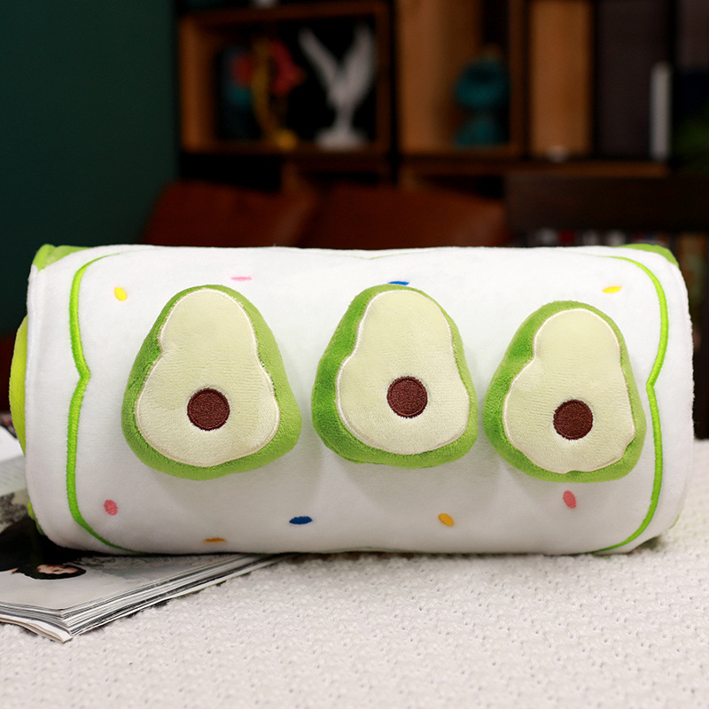 Siesta para niños pastel rollo manta cubierta edredón siesta de oficina aire acondicionado manta coche cubierta pierna Manta se puede almacenar