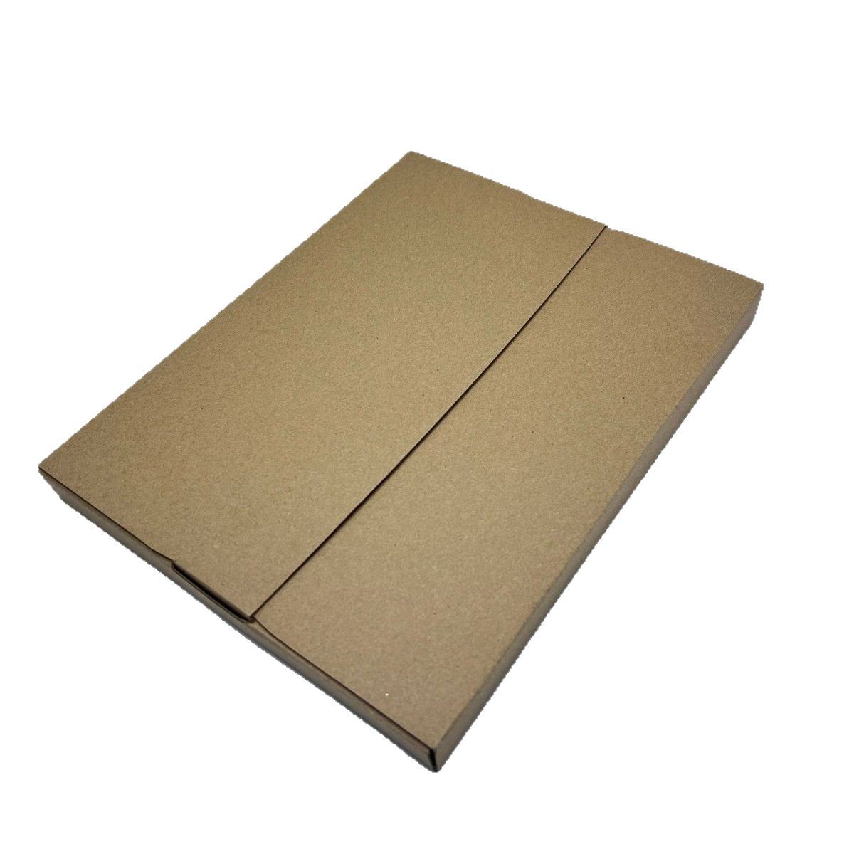 Caja de avión Caja de mensajería Caja de correo de libros Caja de productos de papel kraft Caja de papel ultrafina en stock Lote pequeño