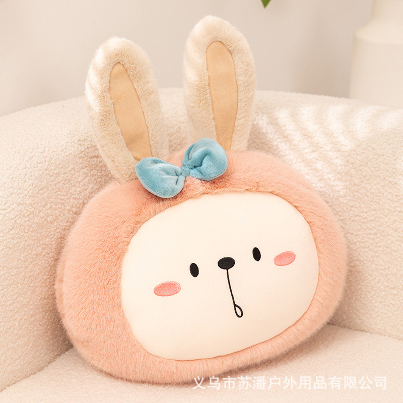 Nuevo transfronterizo multifuncional lindo pequeño frutas frescas 3 en 1 almohada para niñas niños regalo de cumpleaños naranja