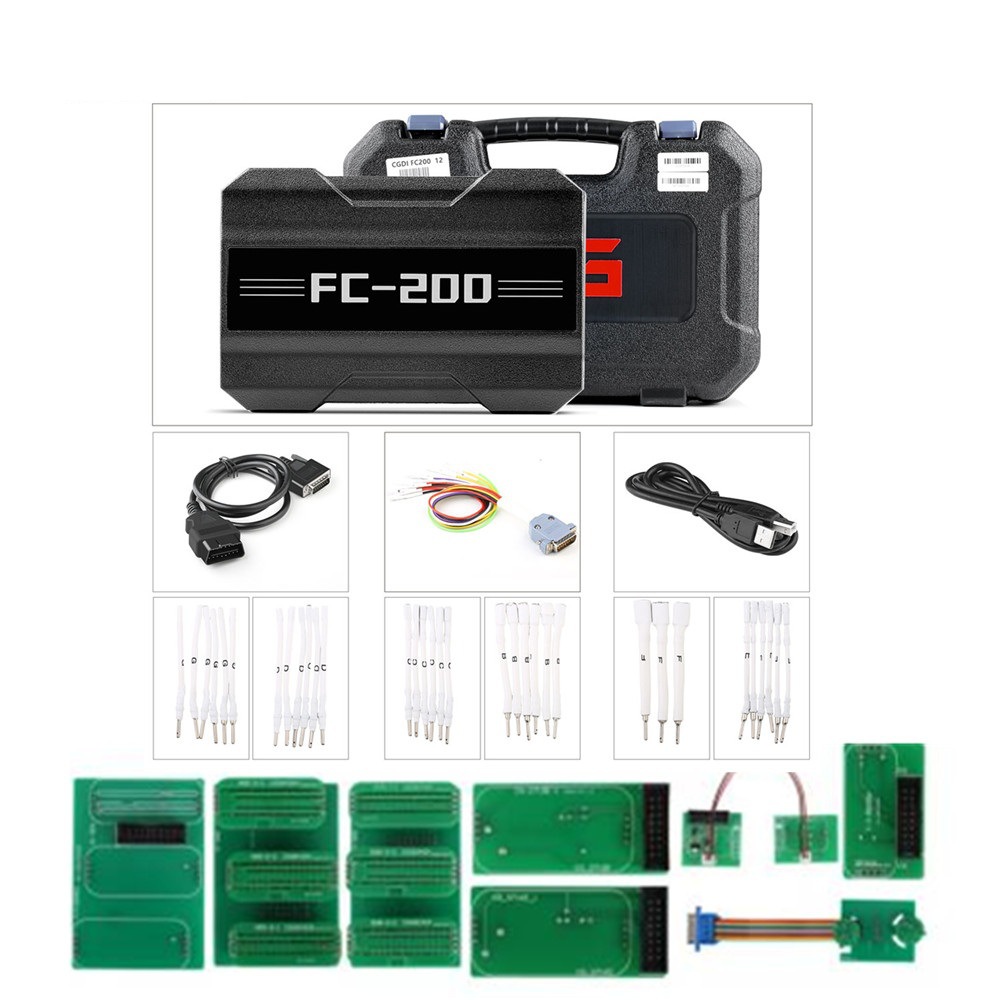 CG FC200 ECU Programmer ECU编程器带全套适配器CGDI FC-200