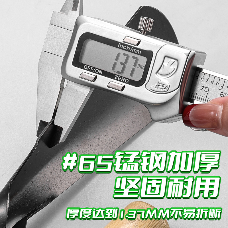 Luz y ahorro de mano de obra multifuncional mango de madera de acero manganeso pala de jardinería gruesa pequeña pala agrícola pala de jardinería