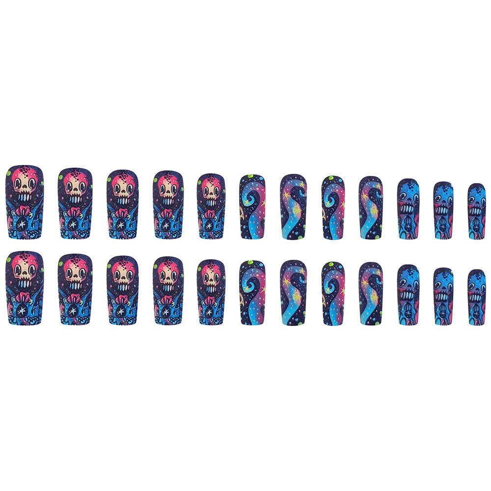 Parche de uñas postizas de fantasmas de fantasía europea y americana Venta caliente de uñas transfronterizas image 6