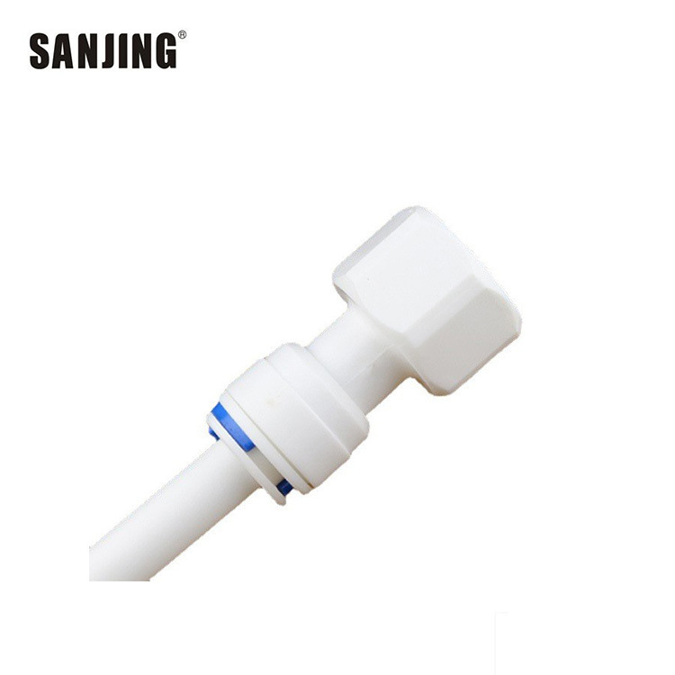 Comercio al por mayor 1066N 3 puntos dientes internos a su vez tres puntos de conexión rápida recta comercial RO purificador de agua conector de enchufe rápido
