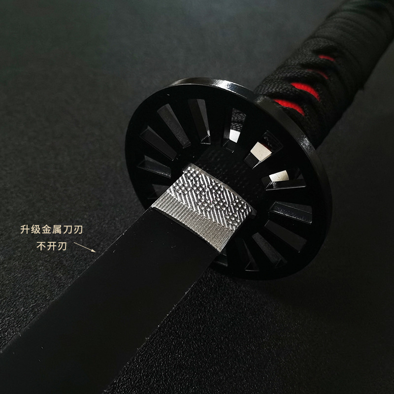 鬼滅之刃金属g刀日輪刀我妻善逸蝶忍炭治郎合金道具cos未開刃|undefined