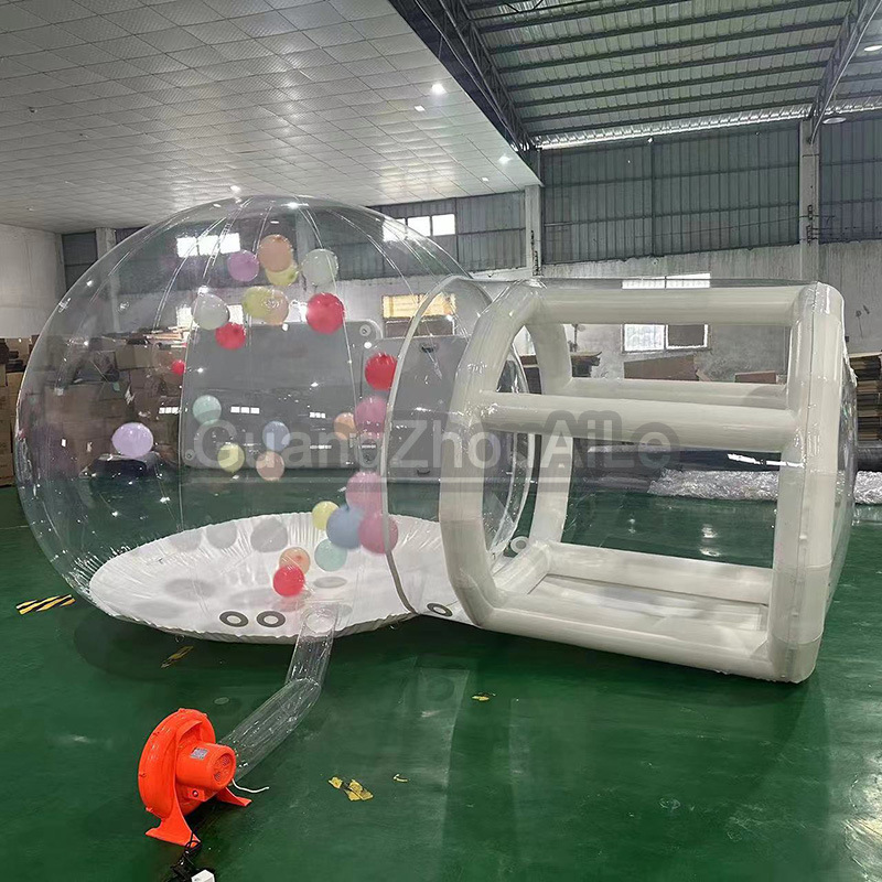 充气房子透明帐篷户外充气露营帐篷泡泡屋防雨防风防蚊虫野营帐篷