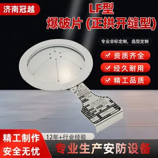 食品级爆破片耐腐蚀泄放爆破片制药设备防爆片法兰夹持器爆破片