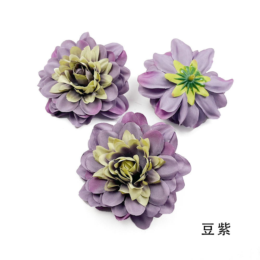 Simulación de flores de bodas decoración de flores de peonía pared de flores de loto DIY guirlandas de flores de pinzas de flores tocaduras de fotografía prop flores