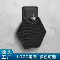 Новое полигональное силиконовое щётка для ванны от Amazon, портативная стена силиконовый клей шампуни гексагональная щётка для купания