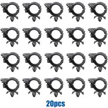 适用于奥迪福特丰田本田汽车线束卡子波纹管塑料尼龙线路固定卡扣