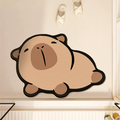 Avtomobil döşəmə paspasları, Non-slip Foot Mat Carpet - dy-cute-bala-side-4060cm-diatom-mud