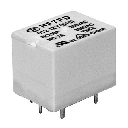 HF7FD/006-1ZSGF一组转换5脚10A277VAC继电器HONGFA