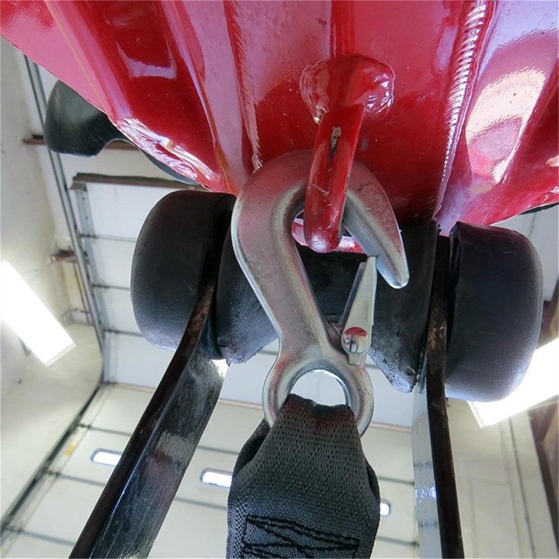 跨境热销户外双层加厚拉车绳钩汽车牵引绳车用2吨汽车拖车绳批发