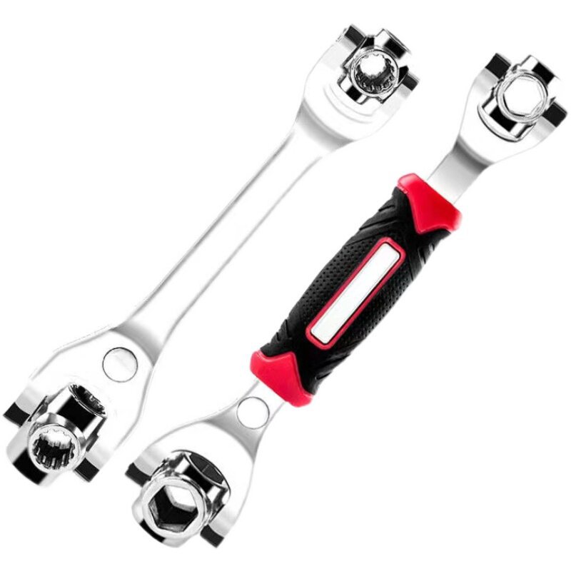 llave multipropósito doméstica 52 en una manga multifuncional móvil llave de ciruela multipropósito tablero herramienta de hardware doméstica