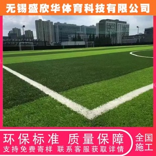 Indoor Particle-Free Artificial Turf Football Field Training Club Park Community Football Field