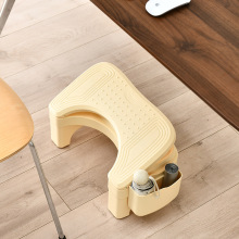 家用马桶凳加厚蹲便凳成人儿童办公室桌下收纳多功能放脚凳子