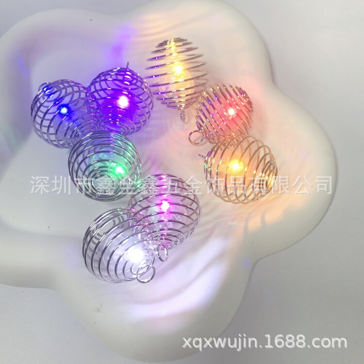 Colorful Small Chandelier Captures the Luminous Firefly Keychain Accessories Couple Car Key Pendant Satchel Luminous Support