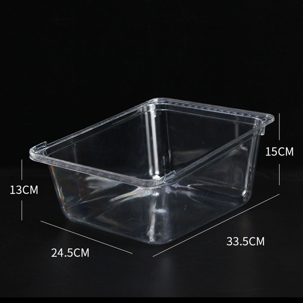 ☆★Fully transparent 33.5*24.5*13*15 oblique opening☆★