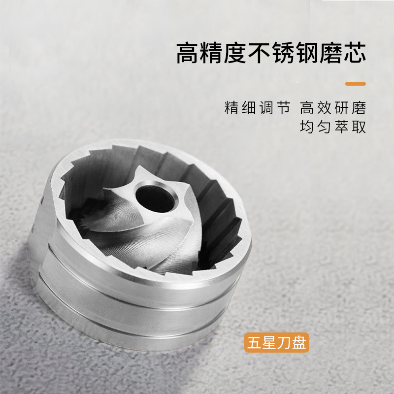 444Z批發無名二代手搖磨豆機手動意式手沖咖啡豆研磨機家用手磨戶