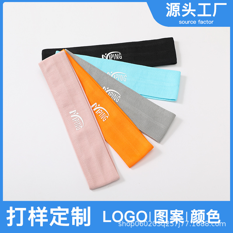 Yoga Headband, Sports Headband, Men's and Women's Fitness Running Knitted Sweatband, Sweat-Absorbing Band, Quick-Drying Wide Headband, Sweat-Guiding Band