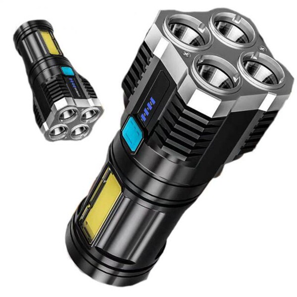 Universal handheld flashlight