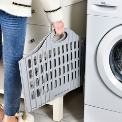 家庭用折りたたみ汚れた衣類バスケット多機能浴室トイレ汚れた衣類収納バスケット壁掛けポータブル汚れた衣類バスケット