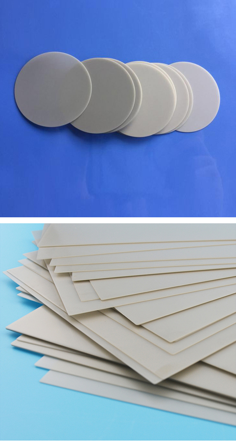 氮化鋁陶瓷片源頭廠(chǎng)家氮化鋁陶瓷墊片非標定制加工氮化鋁陶瓷基板