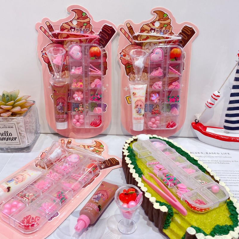 クリエイティブ DIY コーンスモールセラーモデル食品おもちゃミニチュアアイスクリーム手作りままごと子供の教育玩具|undefined