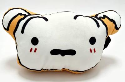 Cute Crayon Shin-chan car Headrest - a-printed-white-headrest