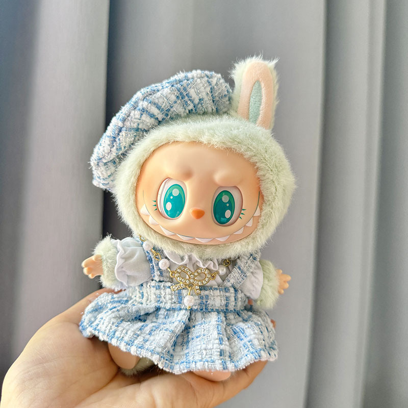 服のみ】第二世代ブラインドボックス ラブブ服 エポキシ樹脂製顔飾り ラブブ シットシットパーティーシリーズ ベビー服 可愛い|undefined