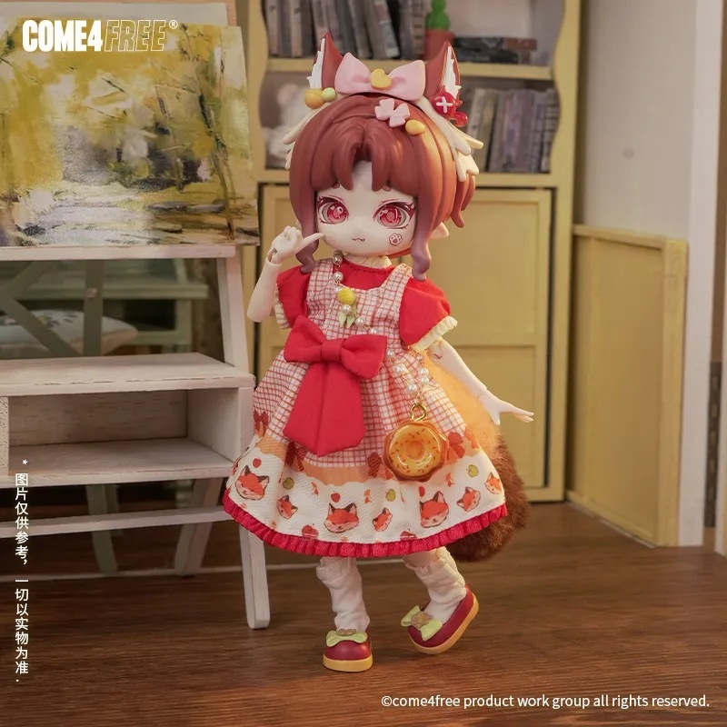 本物の米スイートストーリーファンタジーフォレストBJDブラインドボックス12点BJDアクションフィギュア装飾品人形|undefined
