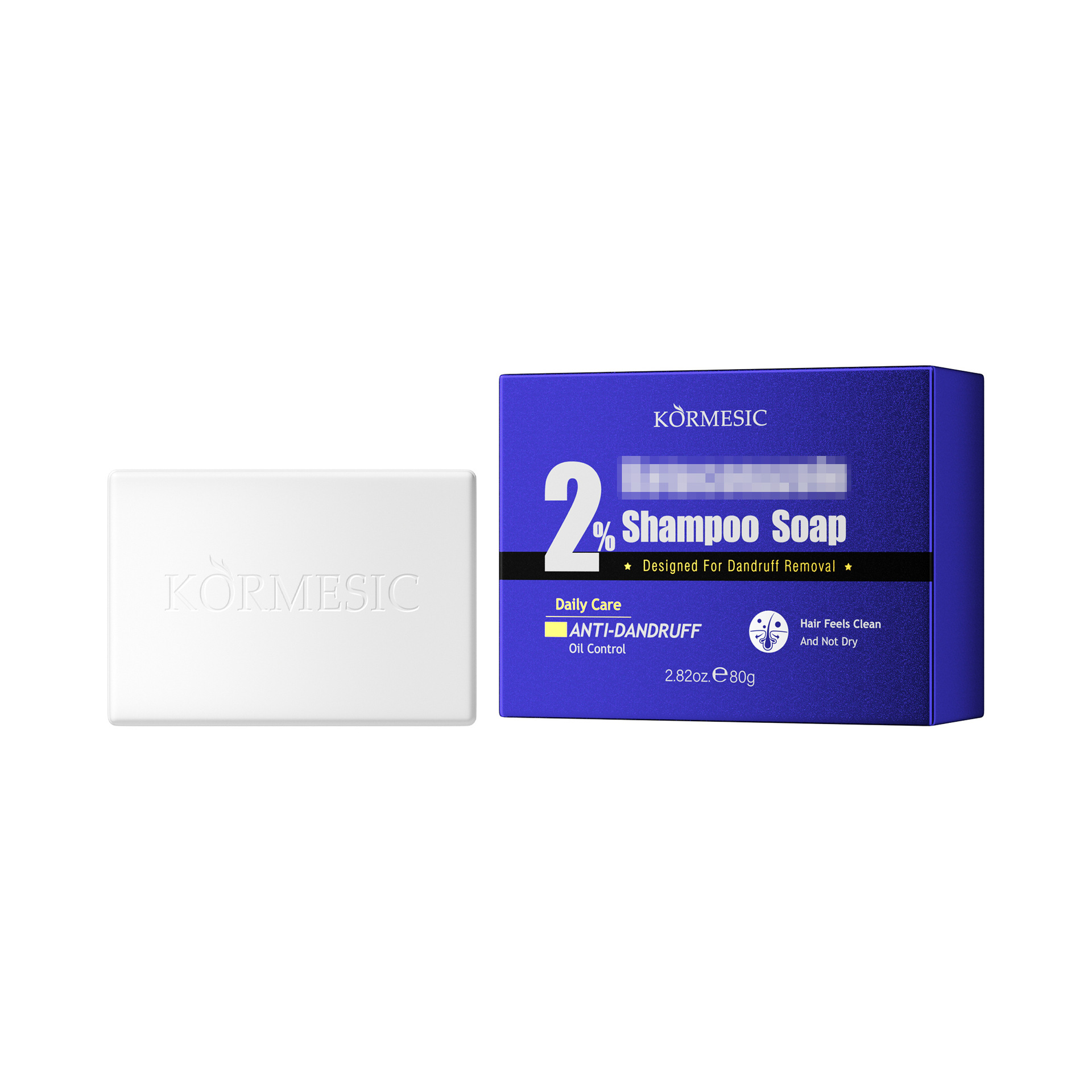 KORMESIC jabón de champú transfronterizo barra de champú para el cuidado de la cabeza comercio exterior al por mayor en inglés completo image 9