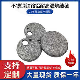 新乡利尔不锈钢铁铬铝烧结毡3mm厚度310s双孔汽车加热器滤网滤材