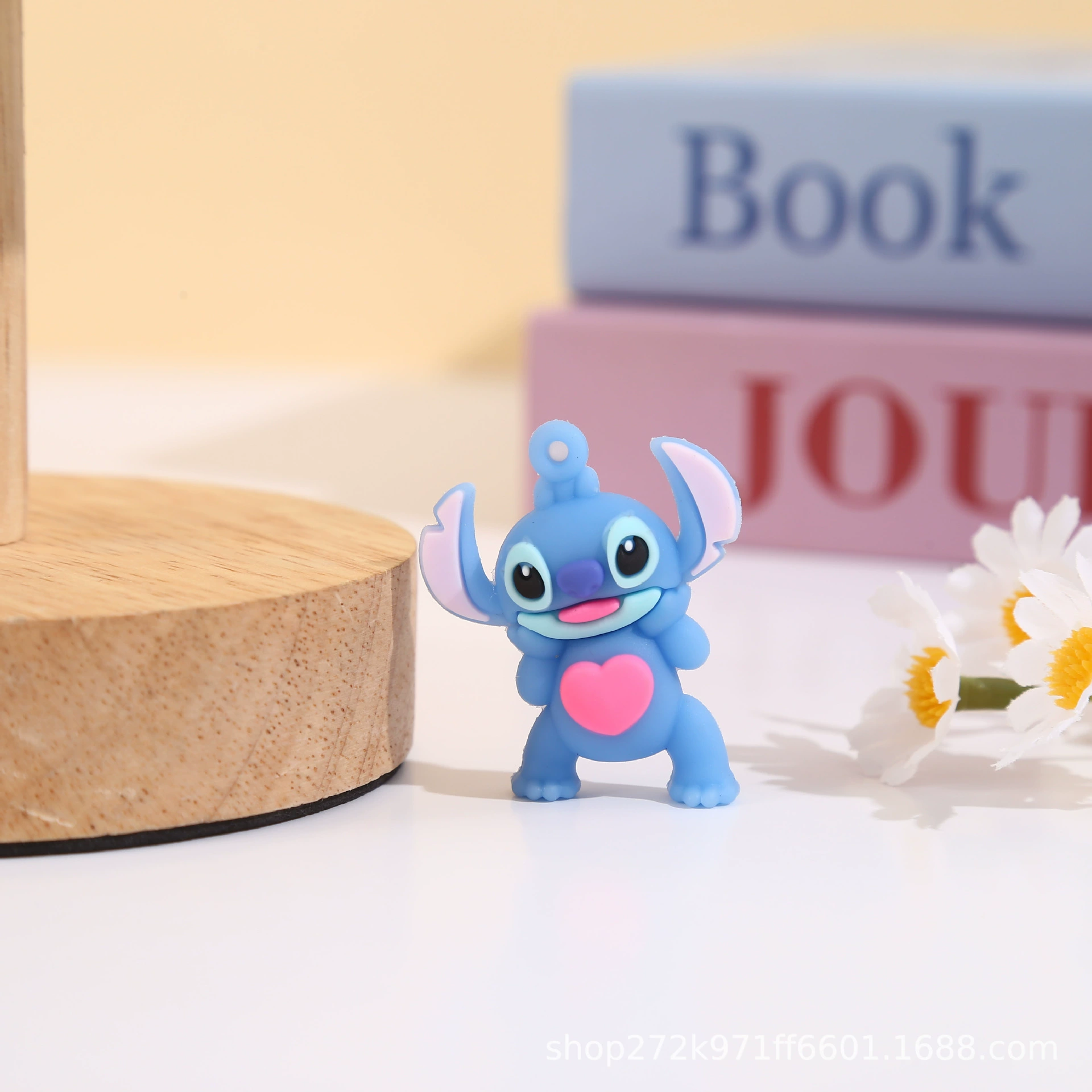 Брелок-подвеска Stitch, мягкий PVC, слепой бокс, отверстие для кольца
