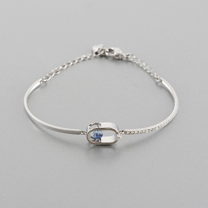 Elegante Geométrico Aleación Embutido Circón Mujeres Pulsera display picture 1