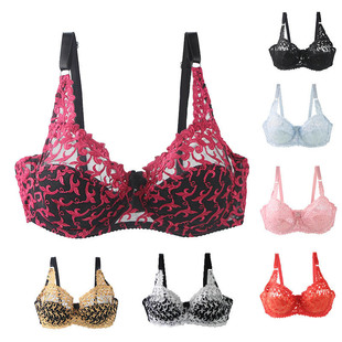 Foreign trade original single factory direct sexy lace embroidery ultra-thin bra underwear cross-border for a generation of hair