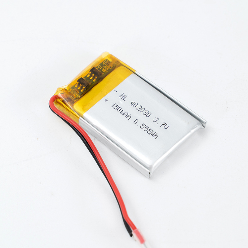 402030-150mAh ポリマー充電コンパートメント リチウム電池 UN38.3 認証サムランプ リチウム電池在庫あり|undefined